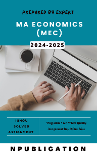 MEC | MA ECONOMICS 2024-25