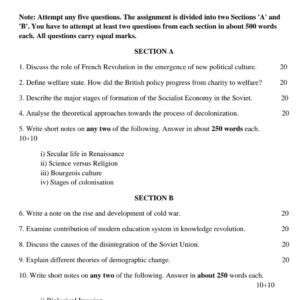 mhi-102 solved assignment 2024-25