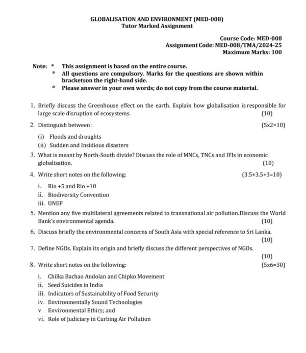 med-08 solved assignment 2024-25