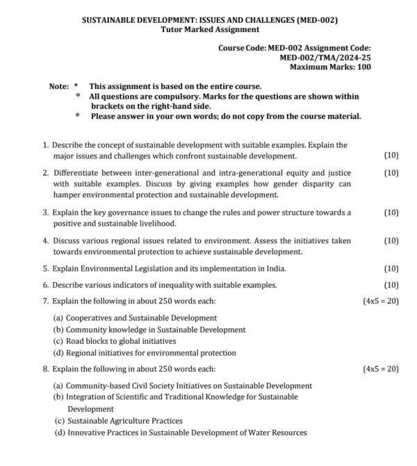 med-02 solved assignment 2024-25