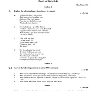 IGNOU BEGC-110 SOLVED ASSIGNMENT 2025-26