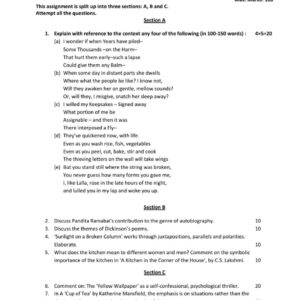 IGNOU BEGC-111 SOLVED ASSIGNMENT 2025-26